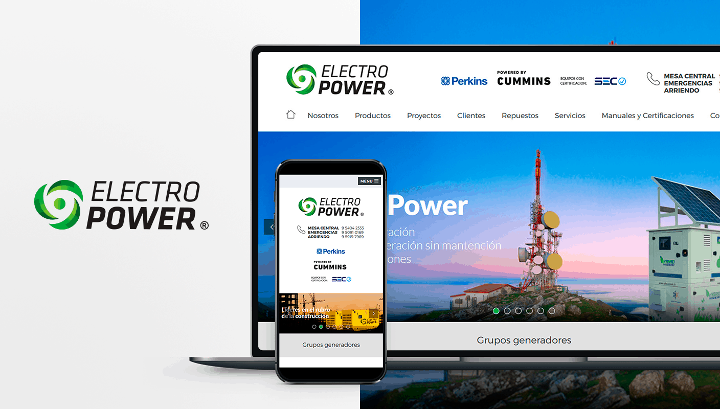 pagina web electropower